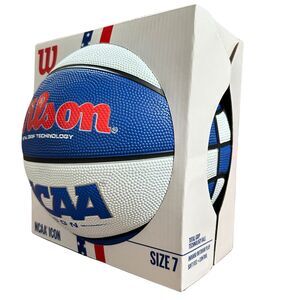 NEW - Wilson - NCAA Icon Basketball, Size 7/29.5"